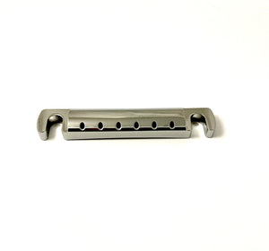 Chrome Plated Aluminium Stop Bar for Tune-O-Matic Guitar Bridge