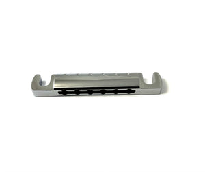 Chrome Plated Aluminium Stop Bar for Tune-O-Matic Guitar Bridge