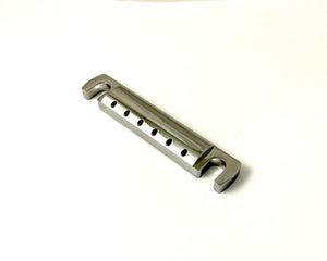 Chrome Plated Aluminium Stop Bar for Tune-O-Matic Guitar Bridge
