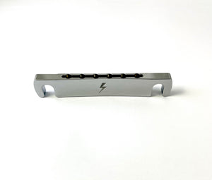 Chrome Plated Aluminium Stop Bar for Tune-O-Matic Guitar Bridge