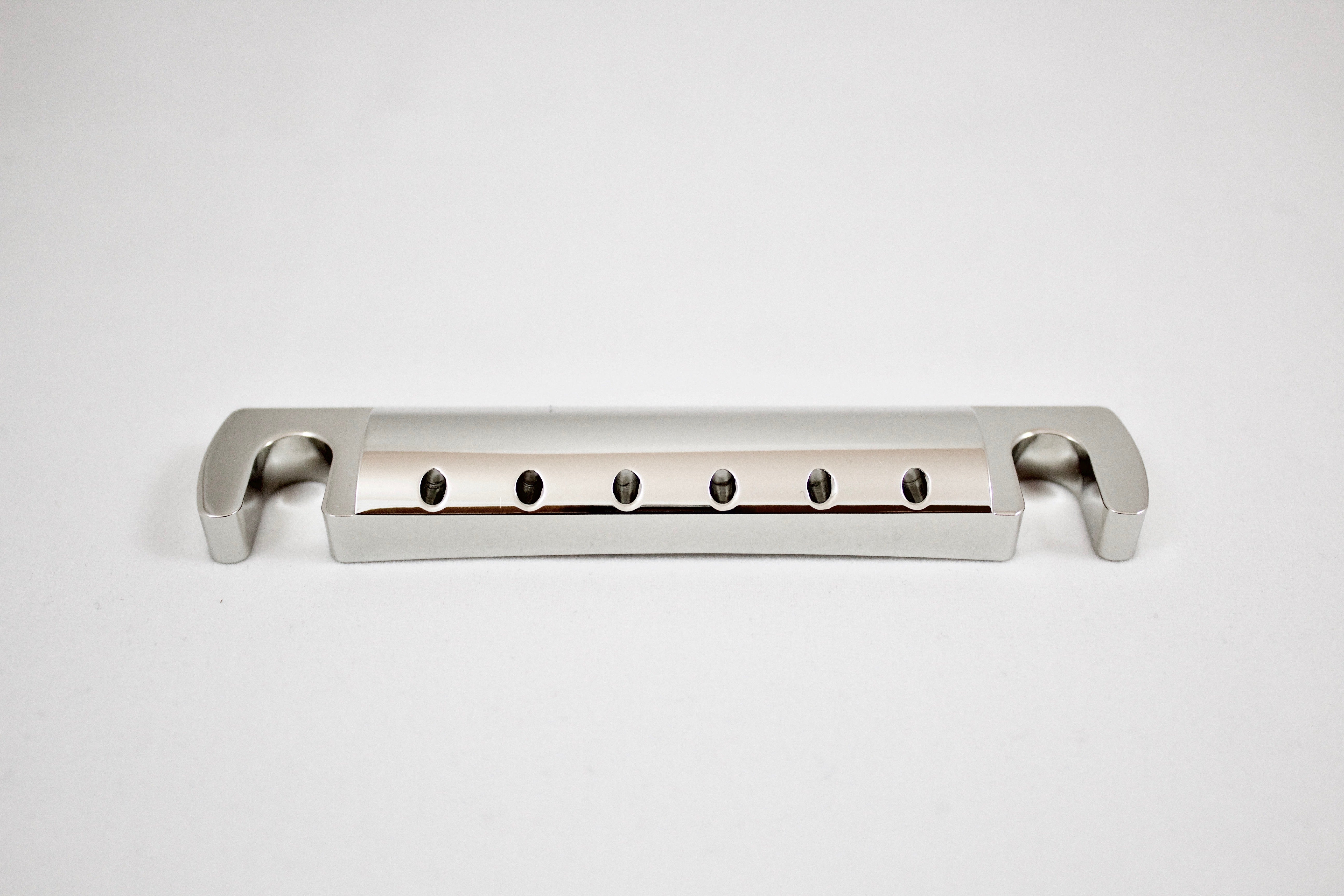 Nickel Plated Aluminium Stop Bar for Tune-O-Matic Guitar Bridge